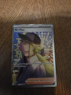 N's Plan SAR 170/086 SV11B Black Bolt English Pokemon. Clean Card! - Image 1