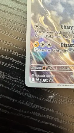 Pokemon Center Black Bolt Thundurus SV209 Black Star Promo - Image 4