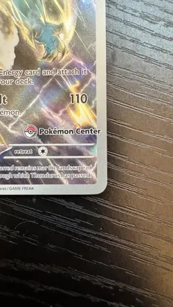 Pokemon Center Black Bolt Thundurus SV209 Black Star Promo - Image 5