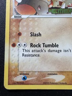 Groudon 5/106 EX Emerald Pokemon Card Reverse Holo Foil Rare VHP - Image 5