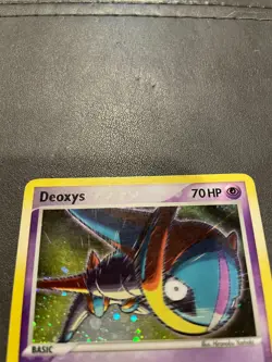 2005 Pokemon DEOXYS Ex Emerald HOLO RARE Foil Set Card 2/106 NM - Image 2