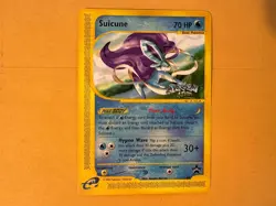 Pokemon 4Ever -Suicune- 53/53 Promo Card 2002 (LP) E-Reader - Image 1