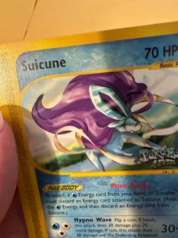 Pokemon 4Ever -Suicune- 53/53 Promo Card 2002 (LP) E-Reader - Image 5