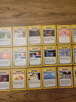 Pokemon TCG Lot of 30 Trainer Cards Base Set (1,2) Fossil Gym Heroes Neo Genesis - Image 2