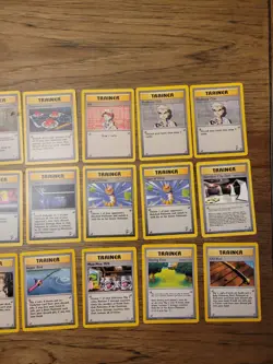 Pokemon TCG Lot of 30 Trainer Cards Base Set (1,2) Fossil Gym Heroes Neo Genesis - Image 3