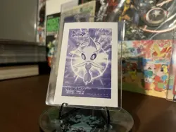 Pokemon Celebi Movie Hologram Ghost Rare Phone Card - 50 Units Unused Japan Rare - Image 4