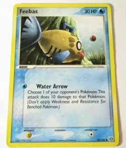 Feebas 50/106 EX Emerald Pokemon Card - Image 1