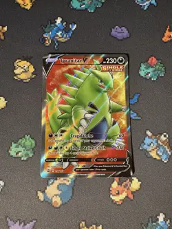 Pokemon Cards Tyranitar V 154/163 Full Art Ultra Rare Battle Styles - (NM) - Image 1