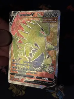 Pokemon Cards Tyranitar V 154/163 Full Art Ultra Rare Battle Styles - (NM) - Image 3