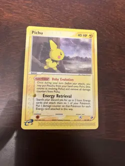 Pichu 20/100 Sandstorm Regular - Pokemon Card - Image 1