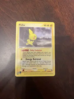 Pichu 20/100 Sandstorm Regular - Pokemon Card - Image 2