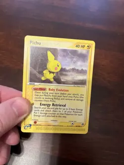 Pichu 20/100 Sandstorm Regular - Pokemon Card - Image 4