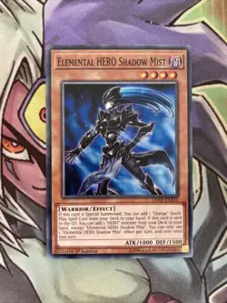 LEHD-ENA15 Elemental Hero Shadow Mist Common 1st Edition NM Yugioh Card - Image 1