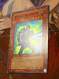 Yugioh Reinforced Human Psychic Borg RGBT-EN029 NM Unlimited Super Rare Effect - Image 4