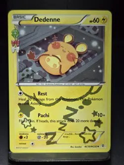 Dedenne RC10/RC32 XY Evolutions Radiant Collection Pokemon Holo Foil LP/NM - Image 1