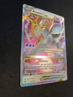 Arceus VSTAR Pokemon Brilliant Stars Ultra Rare 123/172 English Holo NM - Image 3