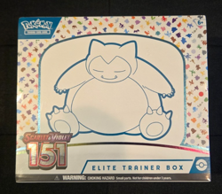 Pokemon Scarlet & Violet 151 Snorlax Elite Trainer Box ETB - Sealed IN HAND - Image 1