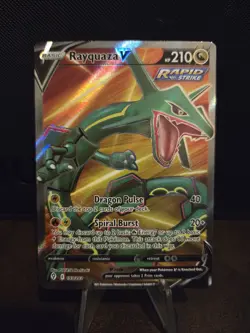 Pokemon TCG Rayquaza V 193/203 Full Art Holo Evolving Skies PACK FRESH🌟🌟🌟 - Image 1
