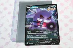 Pokemon TCG :Gengar V Sword & Shield - Fusion Strike #156/264 Holo Rare - Image 1