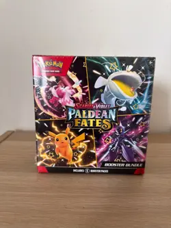 Lot of 4 Pokemon Paldean Fates Booster Bundles - Image 1