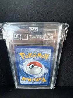 TAG 10 GEM MINT Flareon ex - 2024 Pokemon Scarlet & Violet Prismatic Evolutions - Image 2