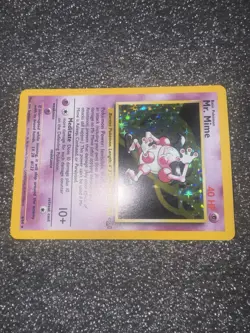 Mr. Mime 6/64 Holo Rare Jungle Set WOTC Vintage Pokemon NM/EX Condition - Image 2