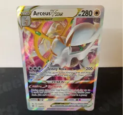 Arceus VSTAR 123/172 Brilliant Stars Ultra Rare Pokemon TCG - Image 1