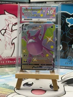 Crobat VMAX - SWSH099 - Shiny CrobatVMAX PC- Graded ACE 10 - Pokemon Card - Image 1