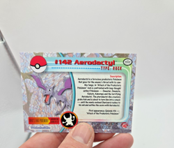 2000 Topps Chrome Aerodactyl #142 Spectra-Chrome Pokemon Nintendo - Image 5
