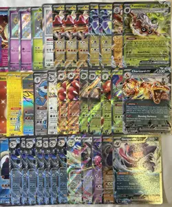 Pokemon Collection Lot Commons/Uncommons Holos EXs Full Arts Secret Rares Decks - Image 4