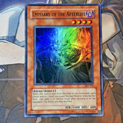 Yugioh Emissary Of The Afterlife AST-076 NM Unlimited Super Rare Effect - Image 1