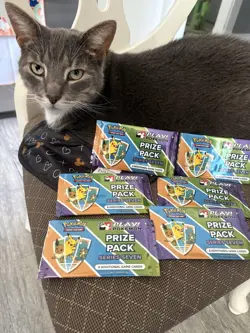 Pokemon TCG Prize Pack Series 7 Sealed Packs X6 - Image 1