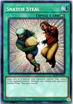 Snatch Steal - BLTR-EN096 - Secret Rare - 1st Edition Yugioh - Image 1