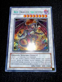 🔥 Yu-Gi-Oh! Red Dragon Archfiend • Secret Rare • CT05-EN002 • Limited • NM 🔥 - Image 5