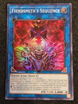 Fiendsmith’s Sequence OP27-EN011 Super Rare YuGiOh NM - Image 1