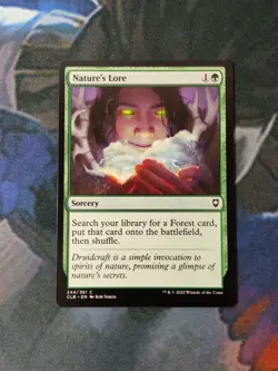 Nature's Lore | 7% Off 2+ | Baldur's Gate | NM | MTG - Image 1