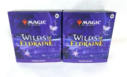 MTG 2x Wilds of Eldraine Prerelease Pack Lot - SEALED - kit magic the gathering - Image 1