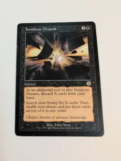 1x Insidious Dreams MTG Torment Regular MP - Image 2