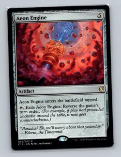 1x MTG - Aeon Engine (052) - Commander 2019 - C19- NM - Image 1