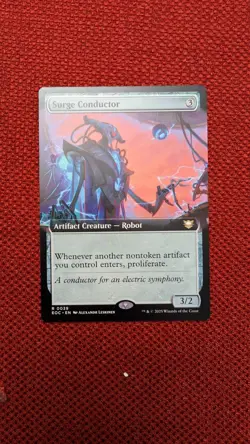 Surge Conductor Commander: Edge of Eternities Extended Art Rare - Image 1