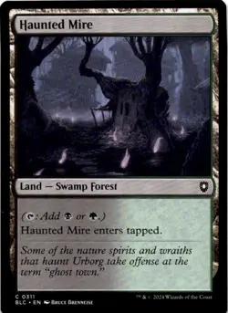 Haunted Mire C Commander: Bloomburrow 311 NM - Image 1