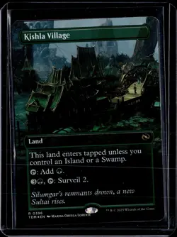 Kishla Village - 396 - Foil - TDM - NM - MTG Magic the Gathering - Image 1