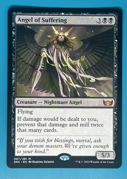 Mtg Angel of Suffering Streets of New Capenna Regular - Image 1