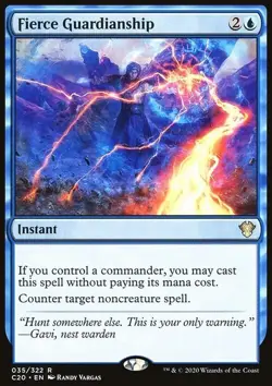Fierce Guardianship ~ Commander: Ikoria [ NearMint ] [ Magic MTG ] - Image 1