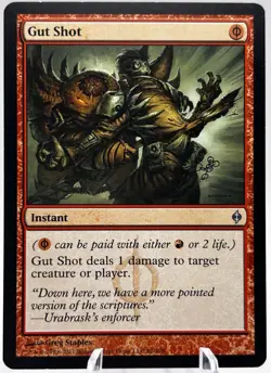 Gut Shot 86/175 New Phyrexia NPH MTG LP - Image 1