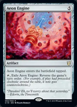 x1 Aeon Engine R MTG Commander 2019 M/NM, English - Image 1