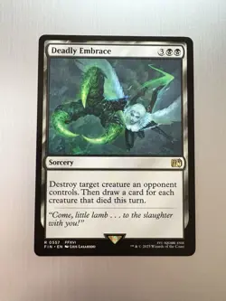 Deadly Embrace - 557 - Magic: Final Fantasy MTG - Rare - Regular - FFXVI - Image 1