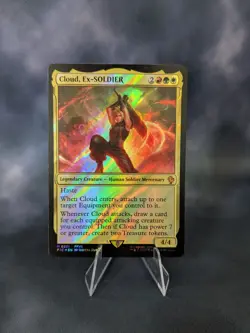 Cloud, Ex-SOLDIER (Surge Foil) Commander: Final Fantasy Foil - Image 1