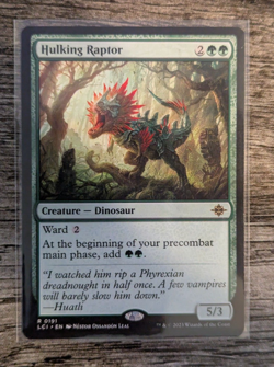 MTG: Hulking Raptor (The Lost Caverns of Ixalan)(Rare) - Image 1