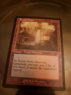 MTG RAVNICA REMASTERED STEAM VENTS RETRO FRAME RARE - Image 1